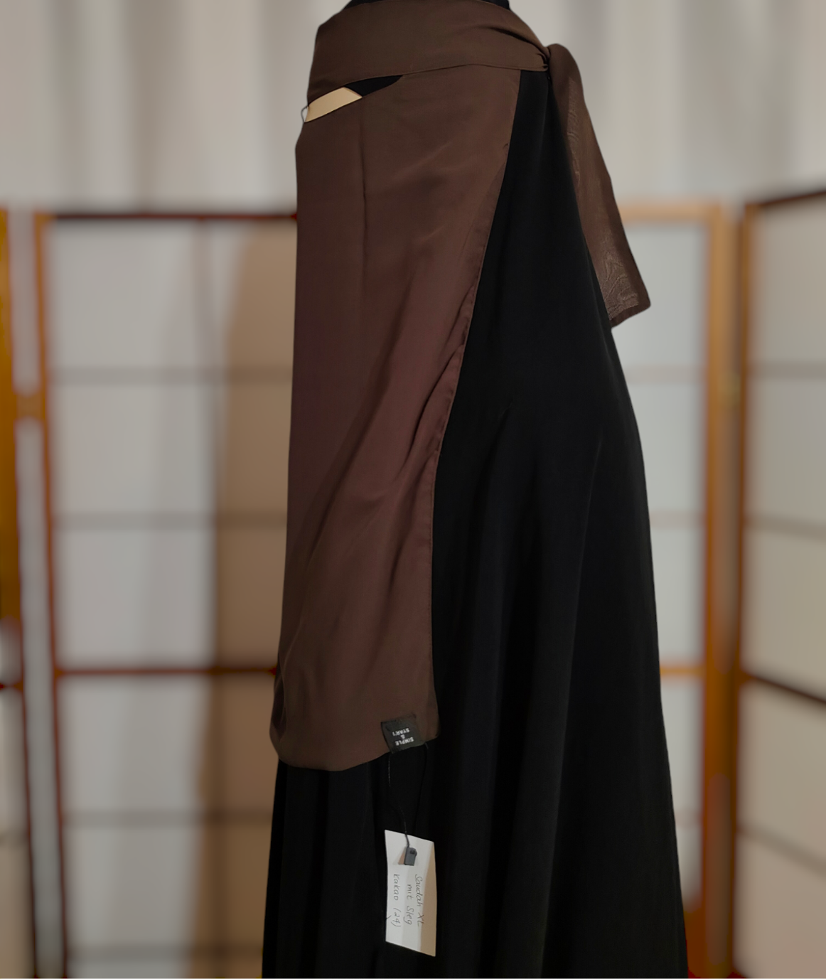 Niqab Saudah XL with bridge