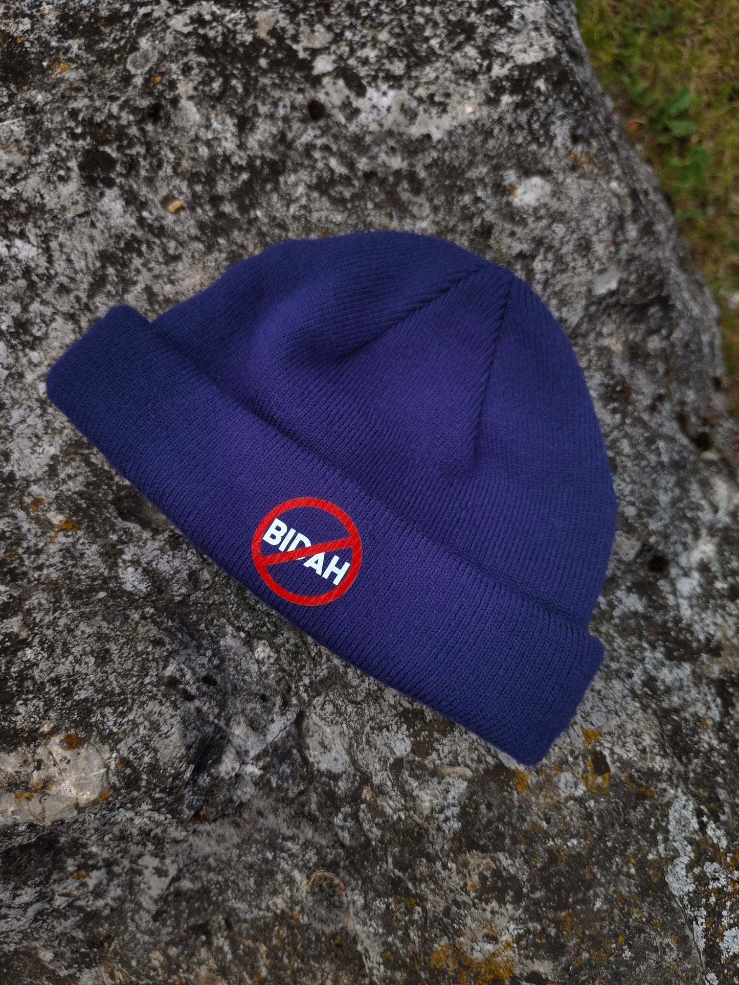 Fisher Beanie B̶i̶d̶a̶h̶ Navy - 100% recycelt