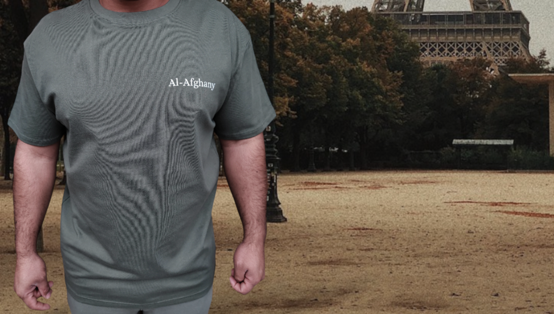 Oversize Shirt Al-Afghany - 100% Baumwolle - ZERTIFIZIERT