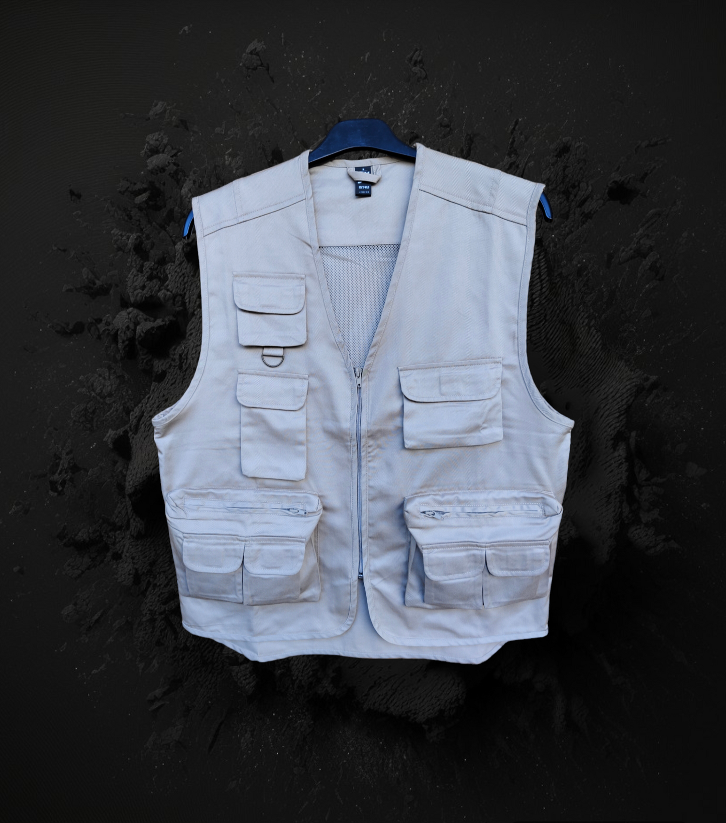 Vest Jacket unprinted Beige