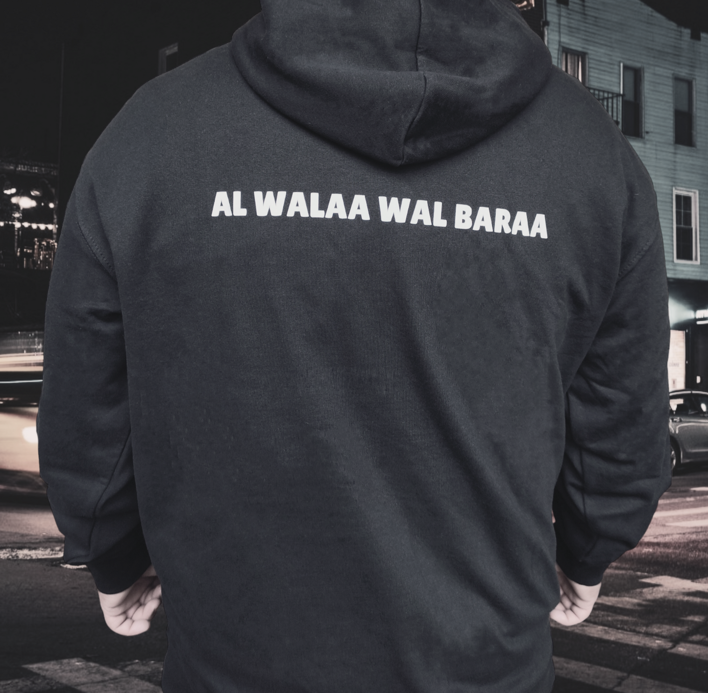 Hoodie Black Al Walaa Wal Baraa