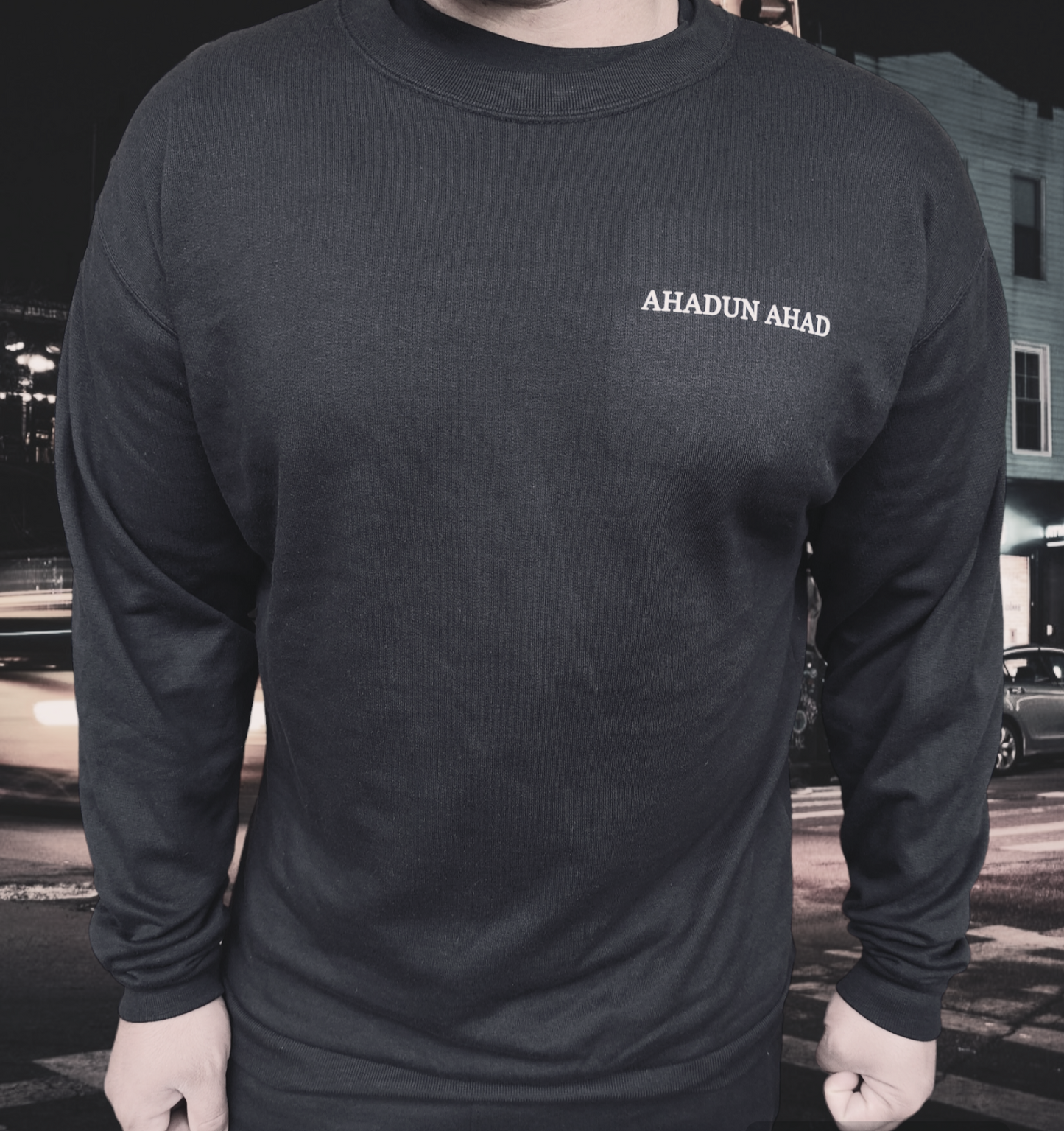 Men's Sweater Arabic Print