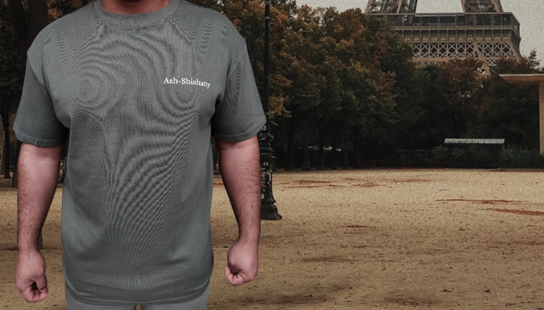 Oversize Shirt Ash-Shishany - 100% Baumwolle - ZERTIFIZIERT