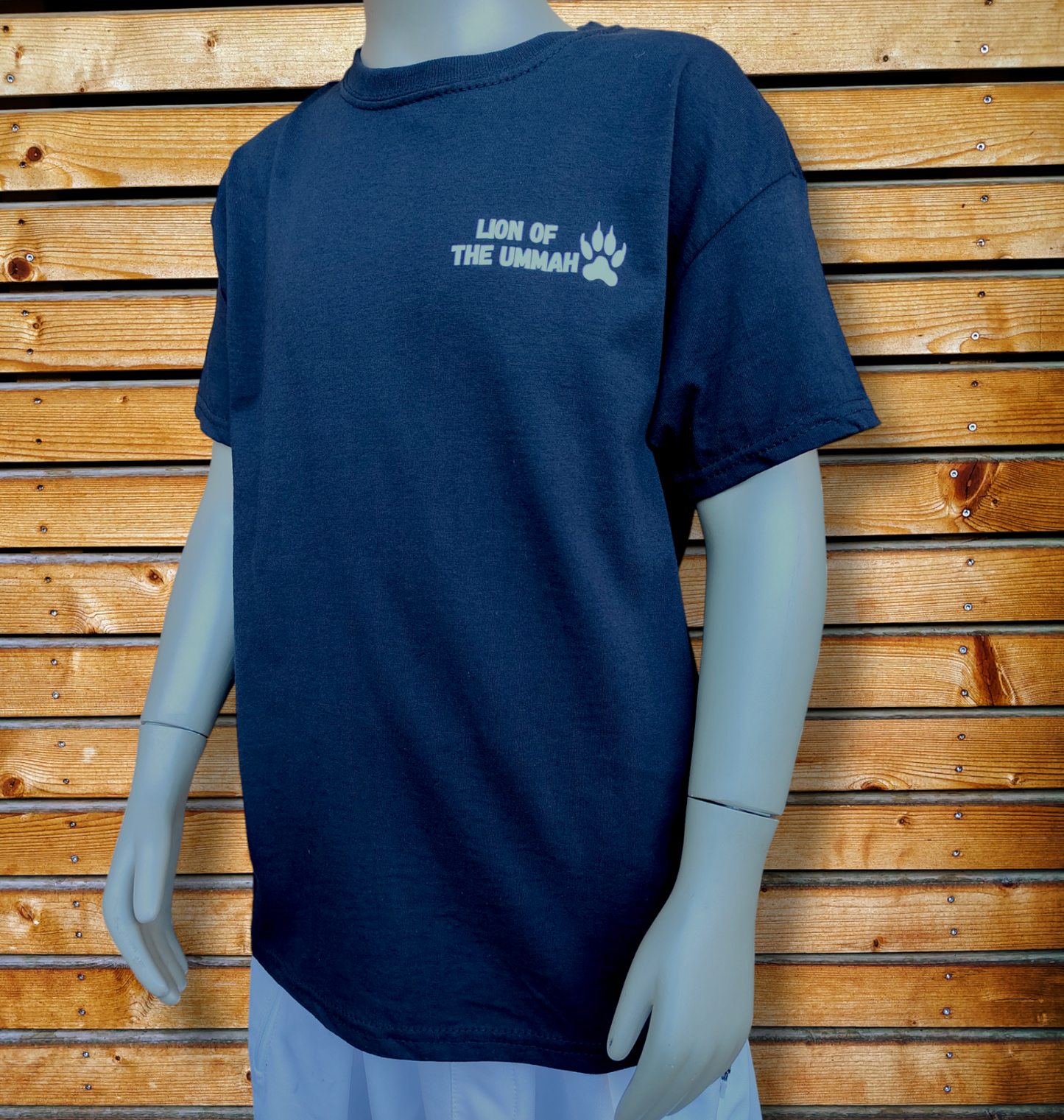 Children's shirt Lion of the Ummah black