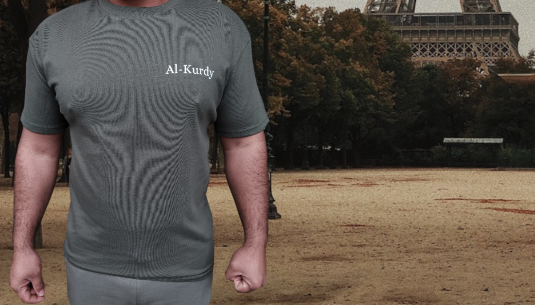 Oversize Shirt Al-Kurdy - 100% Baumwolle - ZERTIFIZIERT