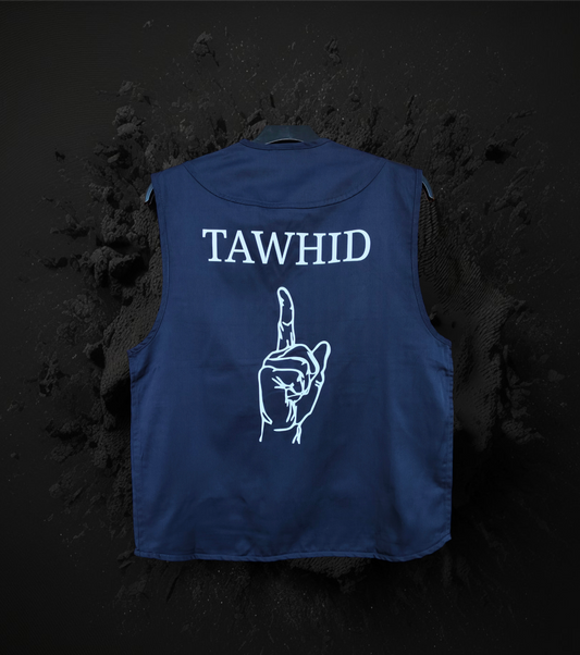 Tawhid Weste Jacket Navy