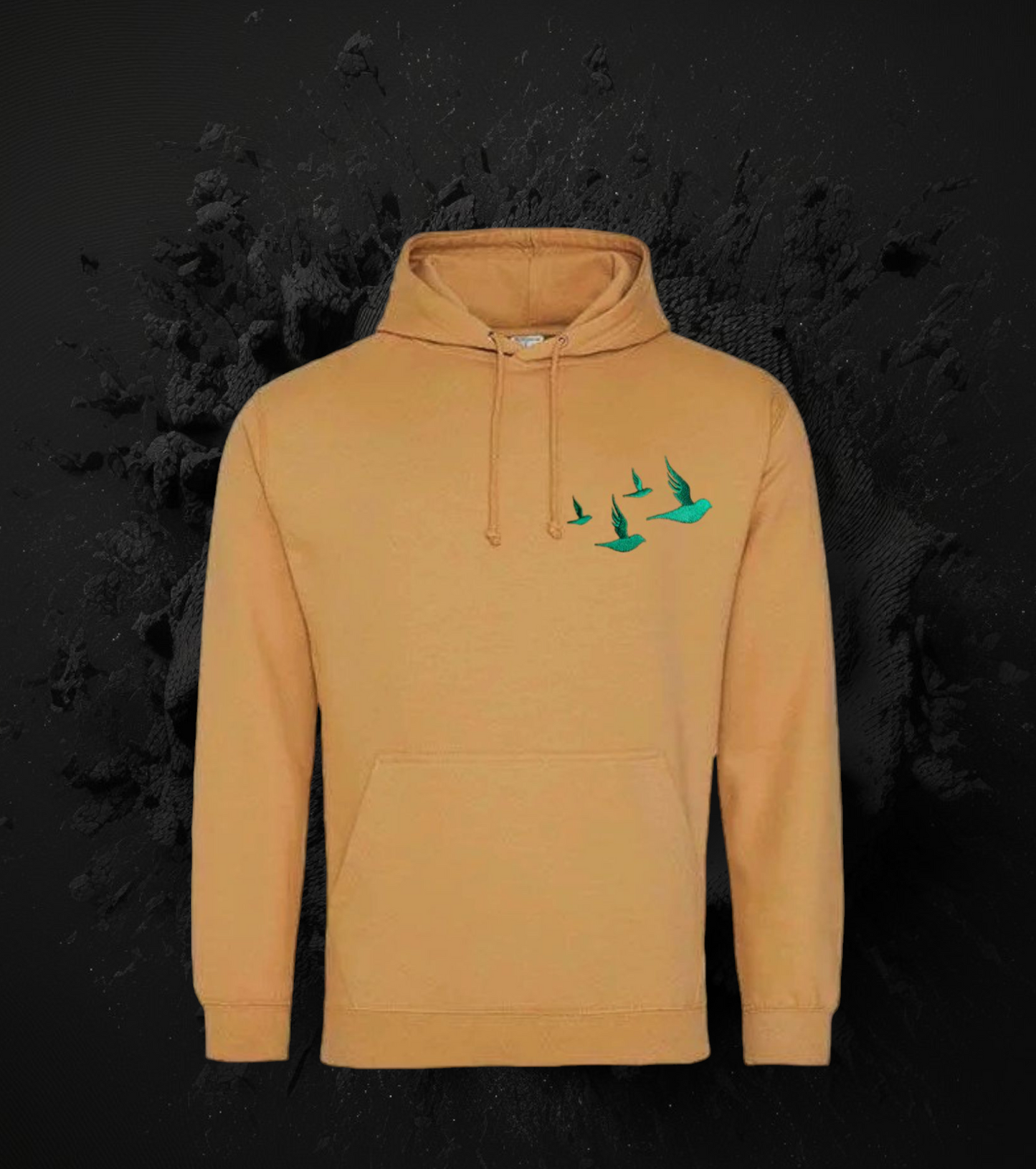 Green Birds Collection Hoodie BESTICKT